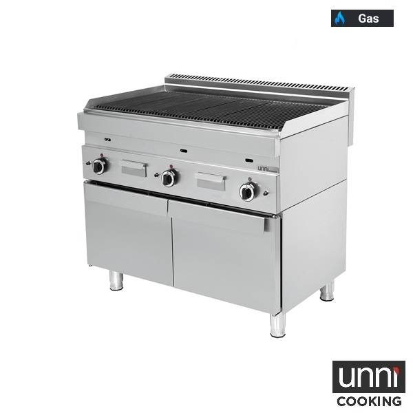 Gas-Lavasteingrill 650 - 16,5 kW