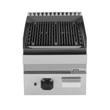 Gas-Lavasteingrill - 400x700x300/350 mm - 9 kW