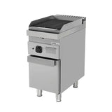 Gas-Lavasteingrill - 400x700x850/900 mm - 9 kW