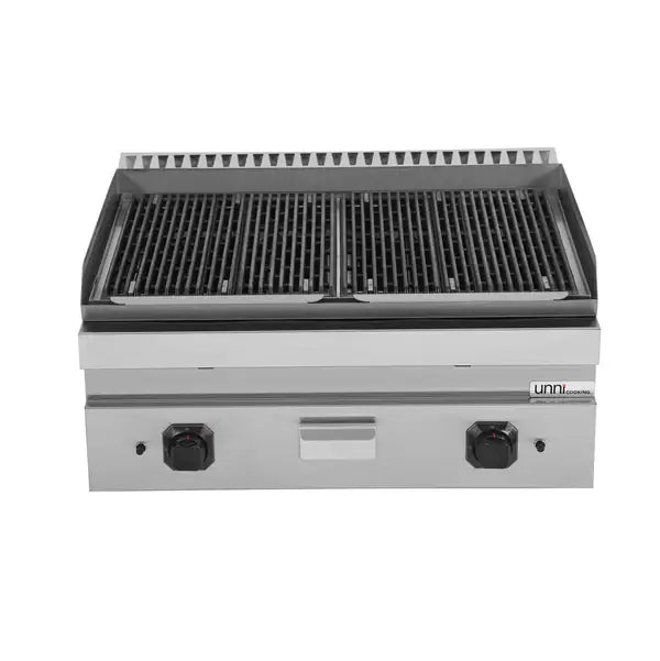 Gas-Lavasteingrill - 800x700x300/350 mm - 18 kW