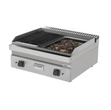 Gas-Lavasteingrill - 800x700x300/350 mm - 18 kW