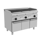 Gas-Lavasteingrill - 1200x700x850/900 mm - 27 kW