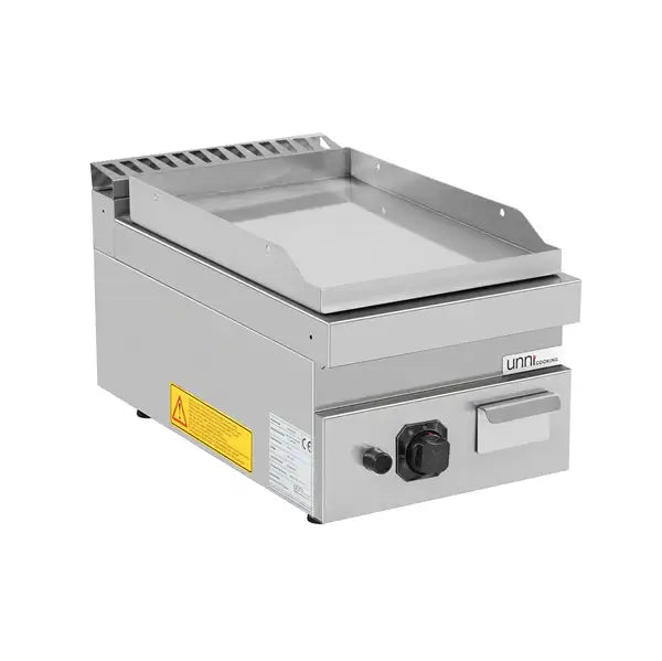 Gas-Grillplatte - 400x700x300 mm - glatt - 6.5 kW