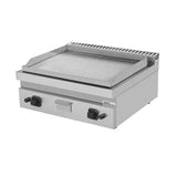 Gas-Grillplatte - 800x700x300 mm - gerillt - 13 kW