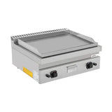 Gas-Grillplatte - 800x700x300 mm - glatt - 13 kW