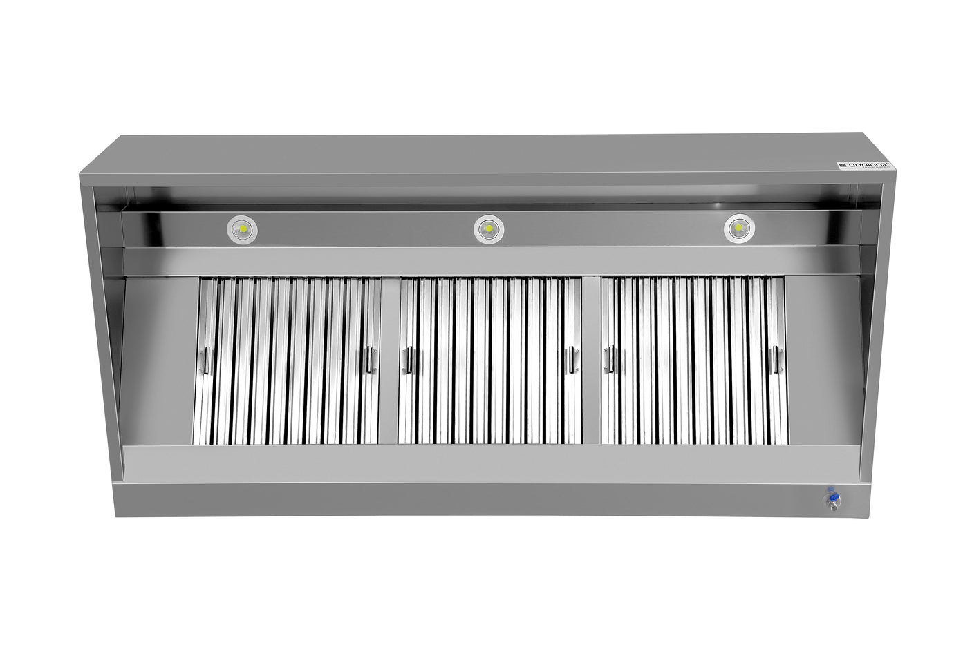 Kastenhaube - B1500xT950xH400 - mit Filter & Lampe