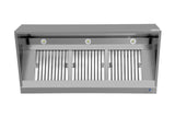 Kastenhaube - B1500xT950xH400 - mit Filter & Lampe