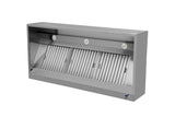 Kastenhaube - B1400xT950xH400 - mit Filter & Lampe