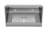 Kastenhaube - B1200xT950xH400 - mit Filter & Lampe