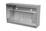 Kastenhaube - B1200xT950xH400 - mit Filter & Lampe