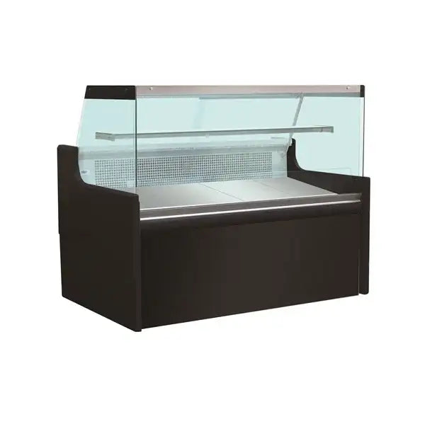 Refrigerated meat counter – 1580 mm with single shelf