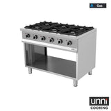 Gasherd – 1100x700x850/900 mm 39 kW