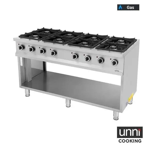 Gazlı ocak - 1460x700x850/900 mm - 52 kW