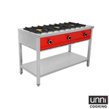 Gaskocher - 1290x600x850 mm - 24 kW