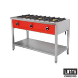 Gaskocher - 1290x600x850 mm - 24 kW