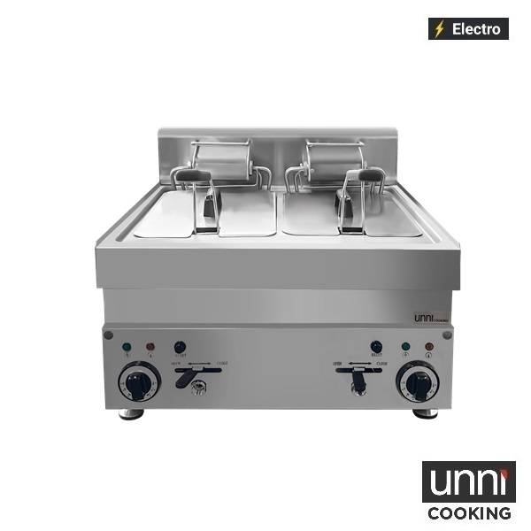 Elektrofritteuse 2x10L – ECO - 400x650x350 mm - 20 kW