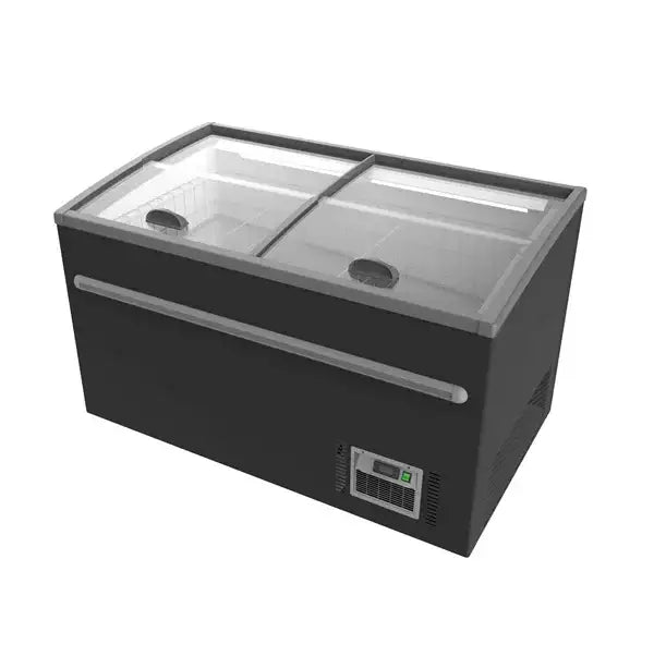 Supermarket chest freezer | 530L | Black