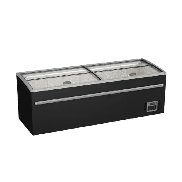 Supermarket chest freezer | 1040L | Black