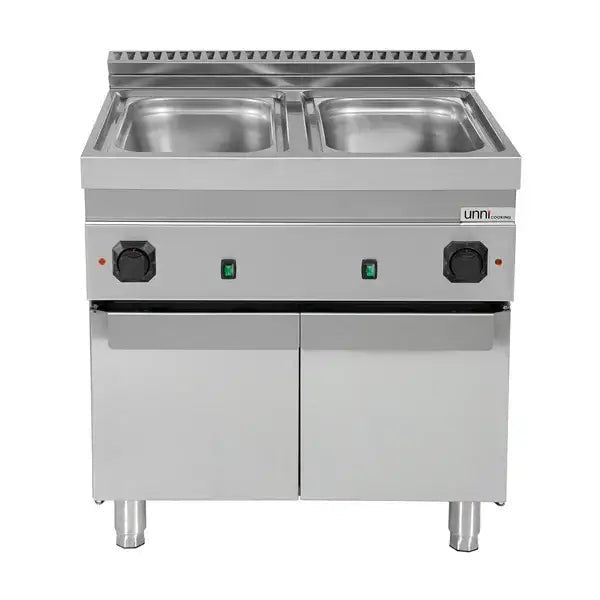Bain Marie - 800x700x850/900 mm – Elektrisch - 2x1,5 kW - Gastro-Bedarf24 GmbH