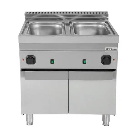 Bain Marie - 800x700x850/900 mm – Elektrisch - 2x1,5 kW - Gastro-Bedarf24 GmbH