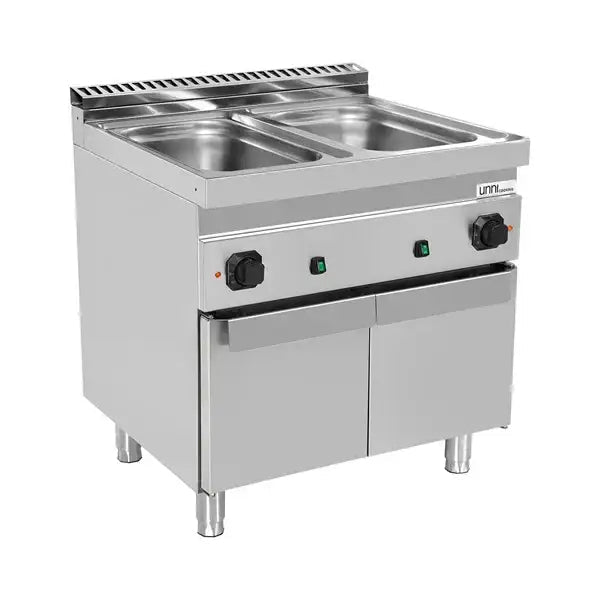 Bain Marie - 800x700x850/900 mm – Elektrisch - 2x1,5 kW - Gastro-Bedarf24 GmbH