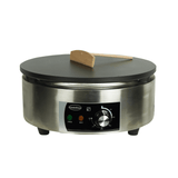 Crêpes - 1 Platte- Rund - 400x400x178 mm - 3 kW - Gastro-Bedarf24 GmbH