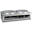 Crêpes - 2 Platten - 900x520x245 mm - 6 kW - Gastro-Bedarf24 GmbH