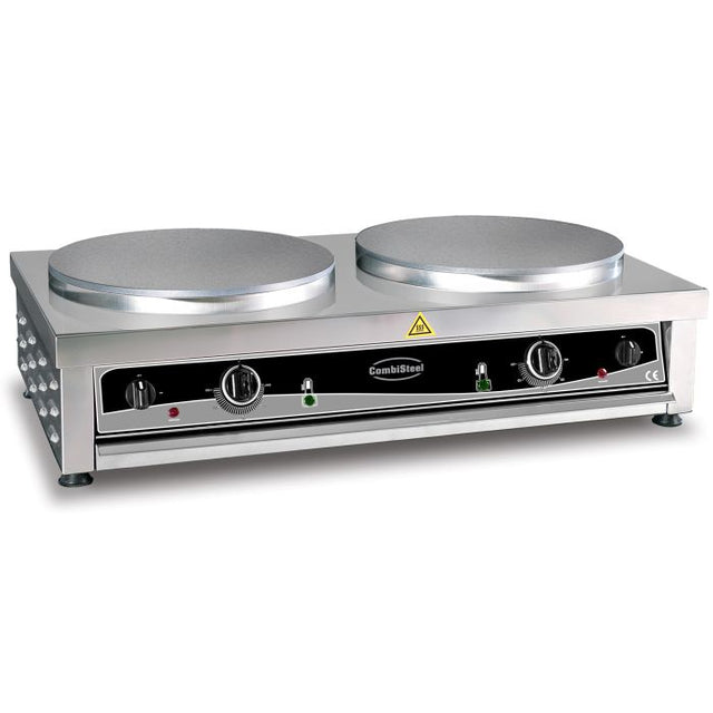 Crêpes - 2 Platten - 900x520x245 mm - 6 kW - Gastro-Bedarf24 GmbH