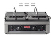 Doppel Kontaktgrill / Oben / Unten Gerillt / 2+2 kW / Tischgrill / Paninimaker - Gastro-Bedarf24 GmbH