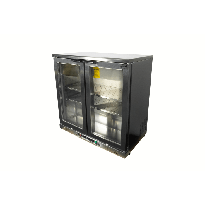 Dry Aging - Fleischreifeschrank - 198 Liter - 2 Glastüren - 920x550x910 mm - Gastro-Bedarf24 GmbH