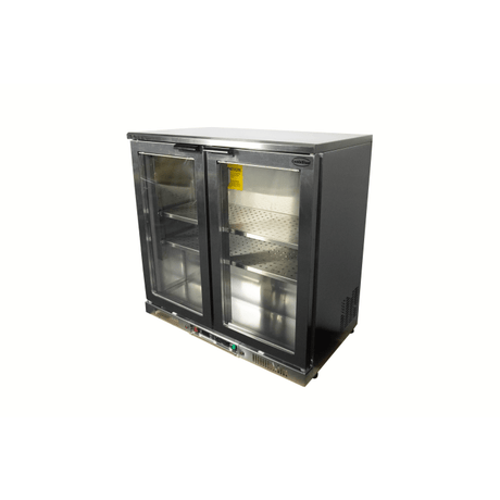 Dry Aging - Fleischreifeschrank - 198 Liter - 2 Glastüren - 920x550x910 mm - Gastro-Bedarf24 GmbH
