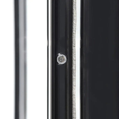 EASYLINE Barkühlschrank 520 schwarz / 2 Glasschiebetüren, Höhe 840 mm - Gastro-Bedarf24 GmbH