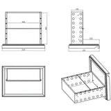 EASYLINE Barkühltisch schwarz / 4 Schubladen - 280 l - Gastro-Bedarf24 GmbH