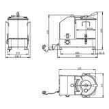 EASYLINE Cutter 12 Liter - Gastro-Bedarf24 GmbH