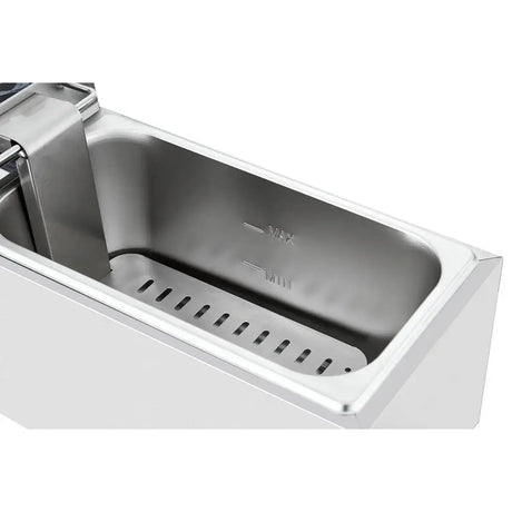 EASYLINE Elektro Fritteuse 1 Becken 17 Liter - Gastro-Bedarf24 GmbH