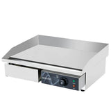 EASYLINE Elektro Grillplatte Breite 550 mm, Grillfläche glatt - Gastro-Bedarf24 GmbH