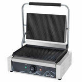 EASYLINE Elektro Kontaktgrill Breite 430 mm, oben & unten gerillt - Gastro-Bedarf24 GmbH