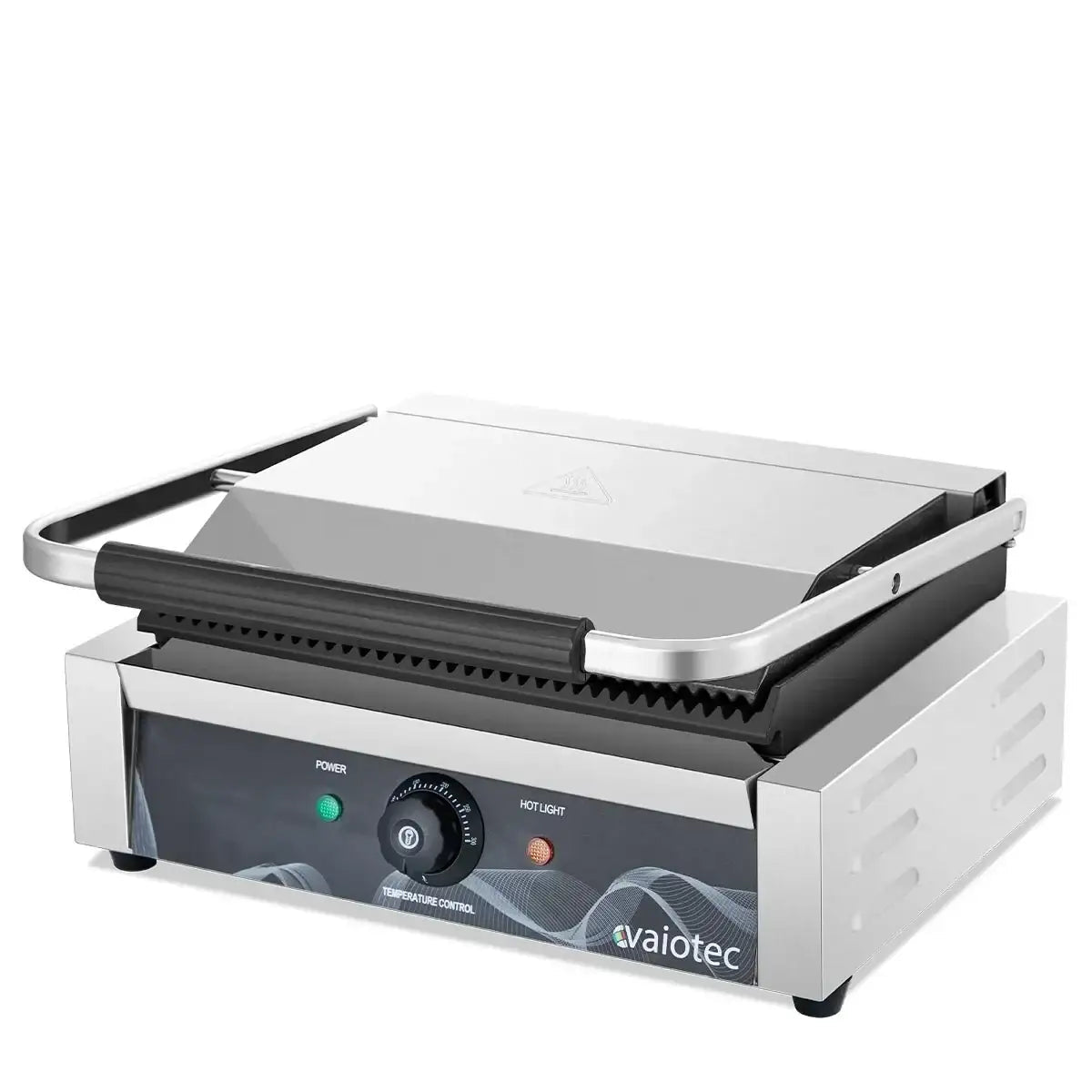 EASYLINE Elektro Kontaktgrill Breite 430 mm, oben & unten gerillt - Gastro-Bedarf24 GmbH