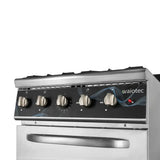 EASYLINE Gasherd 700 - 4 Brenner 28,8 kW - mit Gasbackofen - Gastro-Bedarf24 GmbH