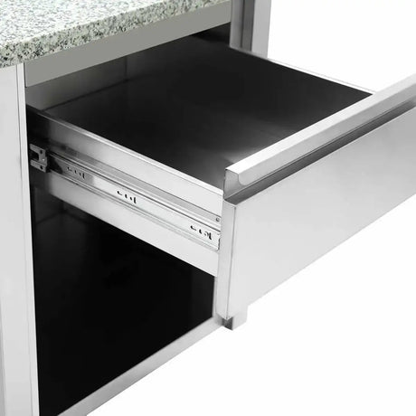 EASYLINE Kassentisch 800 mit Schublade B:600 "grau" - Gastro-Bedarf24 GmbH