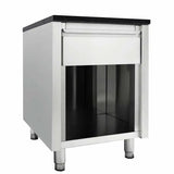 EASYLINE Kassentisch 800 mit Schublade B:600 "schwarz" - Gastro-Bedarf24 GmbH