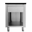 EASYLINE Kassentisch 800 mit Schublade B:600 "schwarz" - Gastro-Bedarf24 GmbH