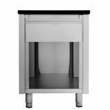 EASYLINE Kassentisch 800 mit Schublade B:600 "schwarz" - Gastro-Bedarf24 GmbH