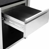 EASYLINE Kassentisch 800 mit Schublade B:600 "schwarz" - Gastro-Bedarf24 GmbH