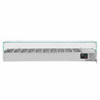 EASYLINE Kühlaufsatz 330 mit Glasabdeckung 10xGN1/4 - 2000 - Gastro-Bedarf24 GmbH