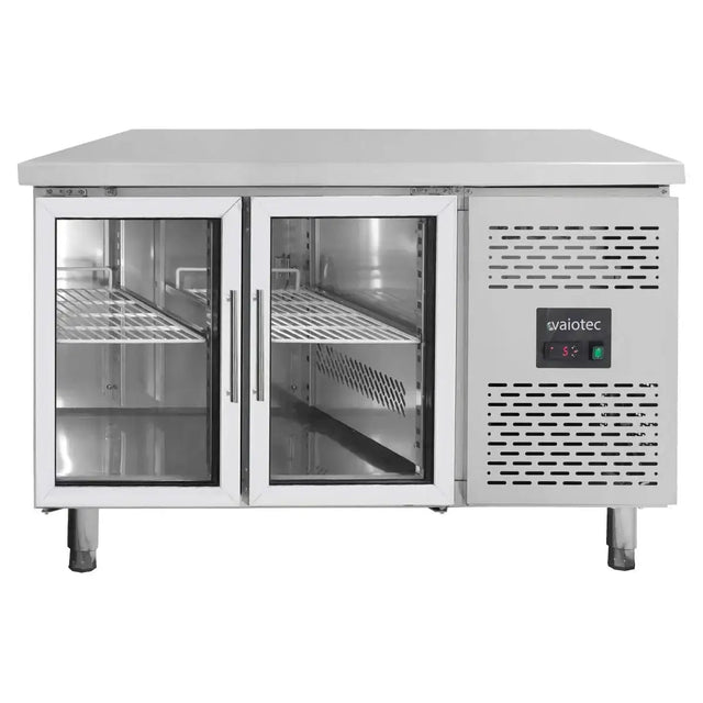 EASYLINE Kühltisch 700 / 2 Glastüren - Monoblock - Gastro-Bedarf24 GmbH