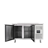 EASYLINE Kühltisch 700 / 2 - türig inkl. Aufkantung - Monoblock - Gastro - Bedarf24