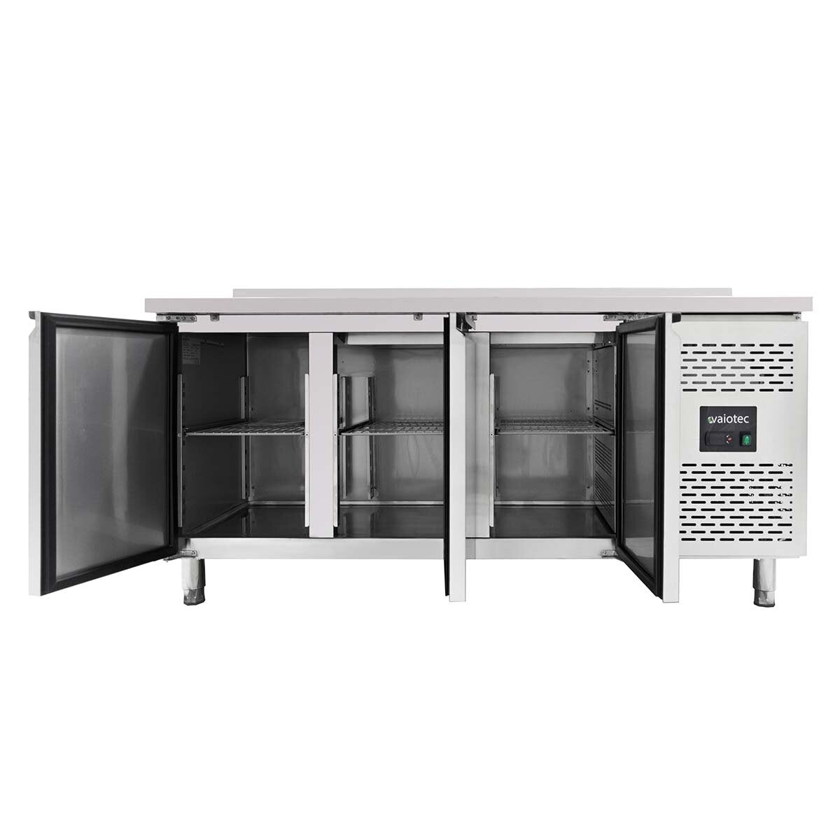 EASYLINE Kühltisch 700 / 3 - türig inkl. Aufkantung - Monoblock - Gastro - Bedarf24