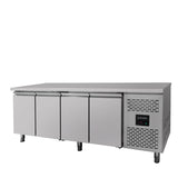 EASYLINE Kühltisch 700 / 4 - türig - Monoblock - Gastro - Bedarf24