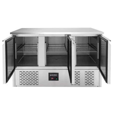 EASYLINE Kühltisch Mini 700 / 3 - fach - mit 3 Türen - Gastro - Bedarf24